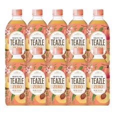 웅진 티즐 피치 우롱티, 500ml, 10개