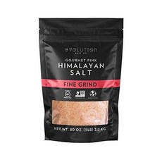 Evolution Salt 감칠맛 조미료 SALT 진화 소금 미식가 핑크 히말라야 파인 그라인드 5 lb, 13개, 2.2kg