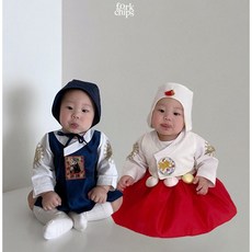 포크칩스연지곤지한복