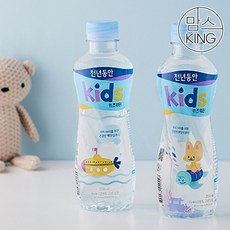 [맘스킹] 해양심층수 키즈워터 경도 140 350ml 40병, 40개