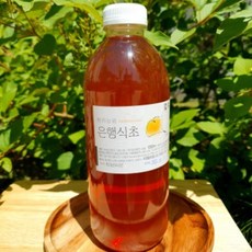 은행식초 징코청 수제 숙성 열매식초 발효 1000ml 천연발효은행식초 마시는식초, 2개