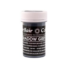 공예몰 Sugarflair 슈가플레어 PASTEL PASTE CONCENTRATED 25g 6_Shadow Grey 슈가크래프트 설탕공예 색소, 6개