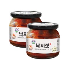 베스트식품 송학식품 저염숙성 비빔낙지젓 160g 5개