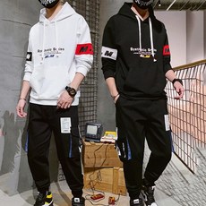 kirahosi 캐주얼 남자 맨투맨 춘추 날염 후드티셔츠 대학생 고딩 멋쟁이 143호+ 덧신 증정 DG99mux5