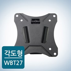 벽걸이 TV거치대 상하조절 WBT-27, 블랙, 1개, 1개