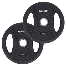 오메비 PEV 울버린 중량 원판 10kg 2개입 세트 웨이트, 단품, 단품없음, 선택완료