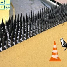 까치 비둘기 퇴치 버드 스파이크 트랩 아파트 베란다 에어컨 실외기 망 조류 농작물 보호막 차단 까치 내쫓기 가드 새똥 막기 고양이 쥐 퇴치망, 블랙, 1개