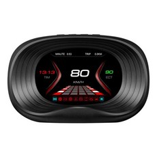 자동차 OBD2 GPS 헤드업 디스플레이 전자 HUD 프로젝터 디지털 속도계 90% 액세서리, 한개옵션0, 1개
