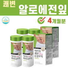 ALOE 알로에 알로에전잎 쾌변 치커리 식이섬유 안트라퀴논, 4병