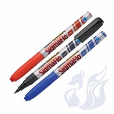 생잉크 네임펜 0.6mm 흑색 네임팬 지워지지않는펜 유