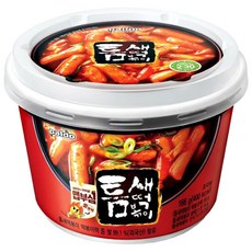 팔도 맵부심 틈새떡볶이 컵 166g 즉석떡볶이, 1개