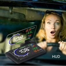 핸드폰반사판 자동차 HUD 네비게이션 스마트 반사판 스탠드 헤드 디스플레이 GPS 휴대폰 거치대, Black, 1개