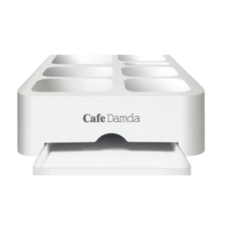 스마트허브 카페담다 다용도 수납함, 1개, 화이트