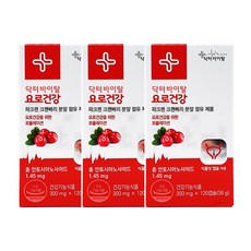(3개특가)닥터바이탈 요로건강 300mg x 120캡슐 3통 6개월분, 120정, 3개