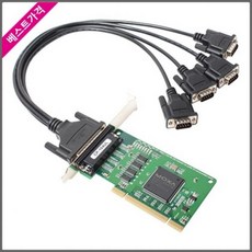 RAQ542549윈정보 목사 CP-104UL-DB9M 시리얼카드-RS232-PCI-4Port 슬림PC겸용, 단일옵션