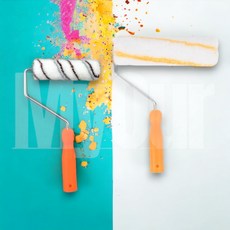 페인트 롤러 수성 유성 로라 로울러 가정용, 1개
