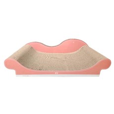 힐링타임 고양이 미묘 스크래쳐 핑크/그린 NH-2145 NH-2146 고양이 쇼파 스크래쳐 대형 골판지 스크래쳐, 그린