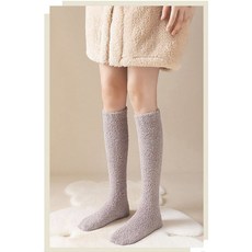 바른 롱 수면양말 임산부 신모 니삭스 3p, 기본, 그레이, 3개