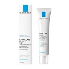 La Roche 포세이 여드름 젤 K + Dou 페이셜 리페어 크림 살리실산 에센스 케어 제품 40ml, 02 Effaclar Duo