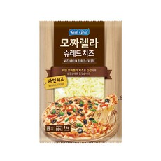 동서 리치골드 모짜렐라 슈레드 치즈 1kg, 1개