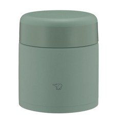 조지루시 조지루시 마호빈 스테인리스 보온 수프통 런치저 심리스센 300ml 매트그린 뚜껑과 패킹이 일체화 손질 간단 씻는 점수 3개만 SW-KA30-GM, 1개