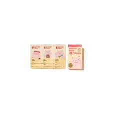 미팩토리 블랙헤드제거 모공관리 3단 돼지코팩 3매입 1개+1개 - (택1) 옵션 확인 필수!, 1+1