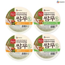 (냉장)하선정 쌈무(새콤)350gx2개+쌈무(와사비)350gx2개, 1세트, 350g