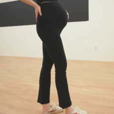 면 기모 부츠컷 나팔 임부복 하이웨이스트 임산부 빅사이즈