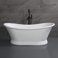 ALFI 브랜드 AB9950 Tub 63.4L x 29.5W 25.6H 화이트 매트, 1개 - 9950x