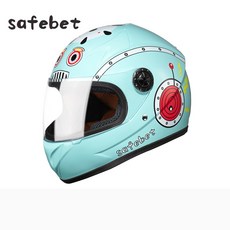 어린이 오토바이 헬멧 아동 전동차 퀵보드 스키 안전보호 헬맷, 5(토끼)