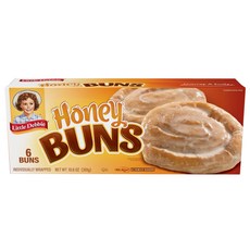 Little Debbie Honey Buns 6 Individually Wrapped P Little Debbie Honey Buns 개별 포장된 페이스트리 6개 10.6 O