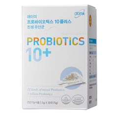 애터미 10플러스 프로바이오틱스 유산균, 1개, 75g