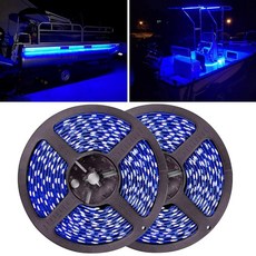 Seaponer 해양 LED 스트립 조명 Jon Bass 보트 요트 카약용 폰툰 라이트 스트립 보트 데크 조명 조명 제공 실내 조명 낚시 야간 조명 12v 10m(32., Seaponer 해양 LED 스트립 조명, Jon Ba