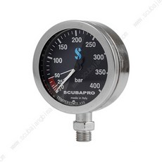 [스쿠버프로] 스탠다드 황동 압력 게이지 B STANDARD PRESSURE GAUGE - 스쿠버프로게이지