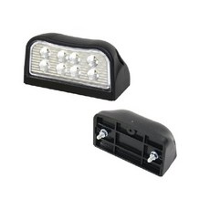 대성부품 LED 넘버등 12V 24V 번호판등 대형 개조용 남바등 화물차 대형트럭 덤프 트레일러 특장차 윙바디 겸용 고휘도 8구 8발 고급 캠핑카 카라반 신형 FT026 FT-026 인증 검사