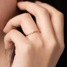 미니골드실반지