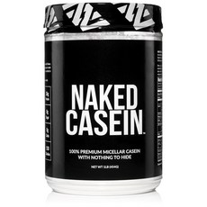 네이키드 카제인 - 2Lb 미셀라 초콜릿 단백질 벌크 GMO 프리 글루텐 대두 방부제 프리 근육 성장 촉진 회복 24회 제공, 1개