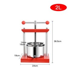 대형 수동 과일 착즙기 브루잉 와인 잔류물 분리 프레스 스테인리스 스틸 착즙기 착즙기 압착기 착즙기