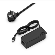 Lenovo AC 노트북 충전기 Chromebook c330 00HM666 시리즈 ThinkPad T480 요가 720S-13IKB 720S-13ARR 용 20V 2.25A 45W, [02] with EU plug