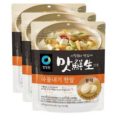 대상 청정원 맛선생 황태 국물내기 한알, 100g, 3개