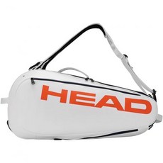 헤드 스포츠 피트니스 라켓 백 화이트 투어 팀 익스트림 6r 콤비 테니스 백