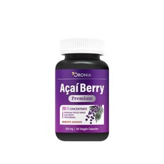 캐나다 오로니아 아사이베리 프리미엄 500mg 60정/180정/300정/500정, 1개