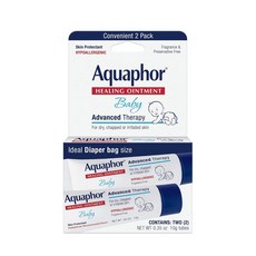 Aquaphor 아쿠아포르 베이비 힐링 오인트먼트 투고 팩, 4개, 10g