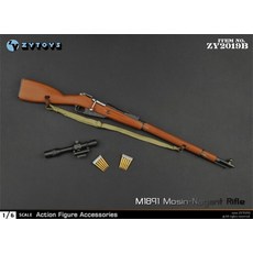 모신나강 카구팔노리쇠 kar98노리쇠 카고팔총 너프건 카빈 저격소총 베스트 셀러 16 ZYTOYS ZY2019 WWII 시리즈 M1891 Mosin Nagant 미니 무기는 액션, B