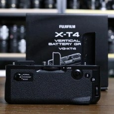  X-T4 배터리 그립 VG-XT4 수직 배터리 그립 후지필름 X-T4 XT4 배터리 그립, 한개옵션0 