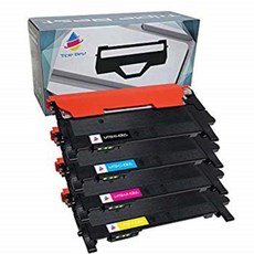 Triple Best Set of 4 Compatible Laser Toner Cartridges for Samsung CLT-K406S C406S M406S Y406S Toner Cartridges, 1, 단일상품