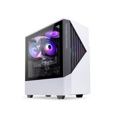 한성컴퓨터 게이밍 데스크탑 화이트 TFG AX5570X (라이젠5-5600X WIN미포함 RAM 16GB SSD 512GB RX 6700XT), 기본형