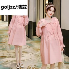 임부복 봄가을 타입 스윗 상의 스타일리쉬 여성 룩 트렌드 얼간아줌마 개성