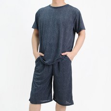 폭스 냉감 불가리 반팔 잠옷세트 E4 남성용