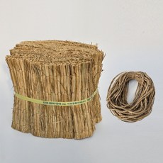 [미성종합자재] 잠복소30cm*10m 녹화끈30m 포함 나무월동자재 바람막이 가마니 이엉 볏짚, 1개